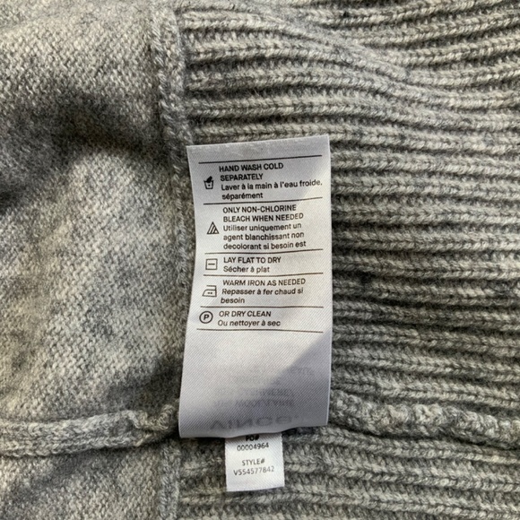 Vince Wool and Cashmere Open Front Shawl Collar Cardigan size small - Picture 10 of 11